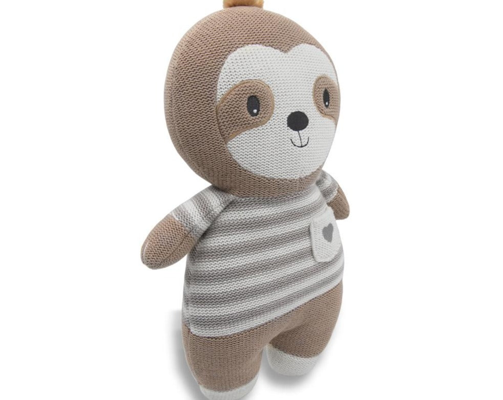 Huggable Knit Sloth Gift Set
