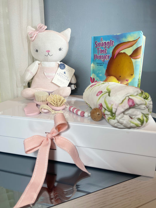 Huggable Knit Kitty Gift Set