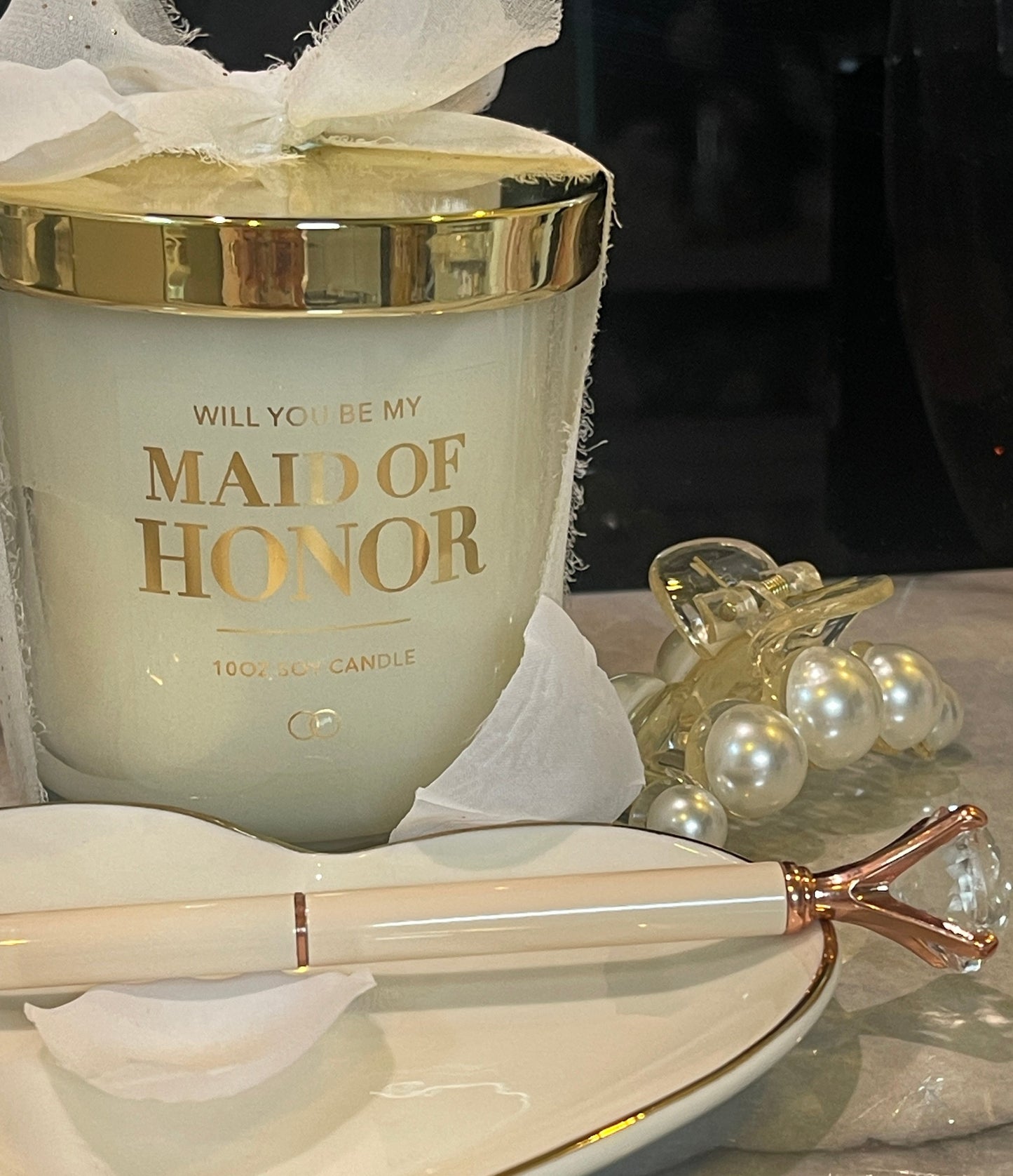 She's Golden, Maid of Honor Proposal Box