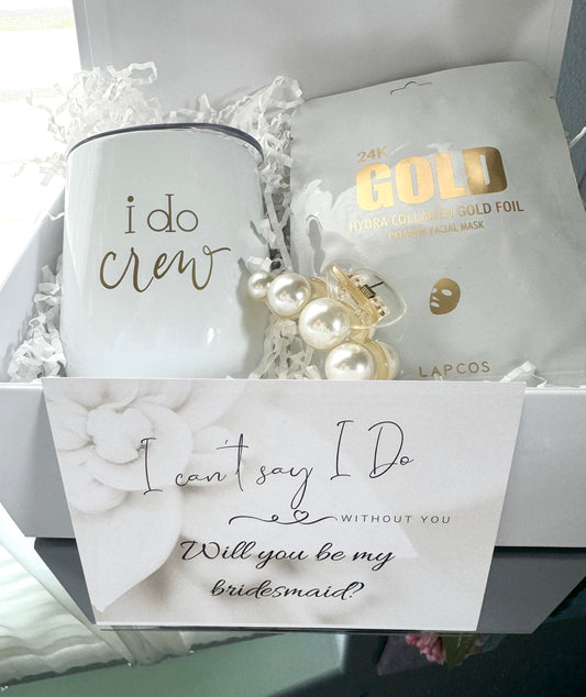 I Do Crew! Bridesmaid Proposal Box